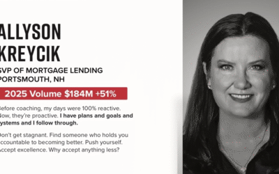 How $2.2 Billion Producer in total Career loan originations, Allyson Kreycik Uses Dan Manginelli’s Coaching to Stay One of America’s Top Loan Officers